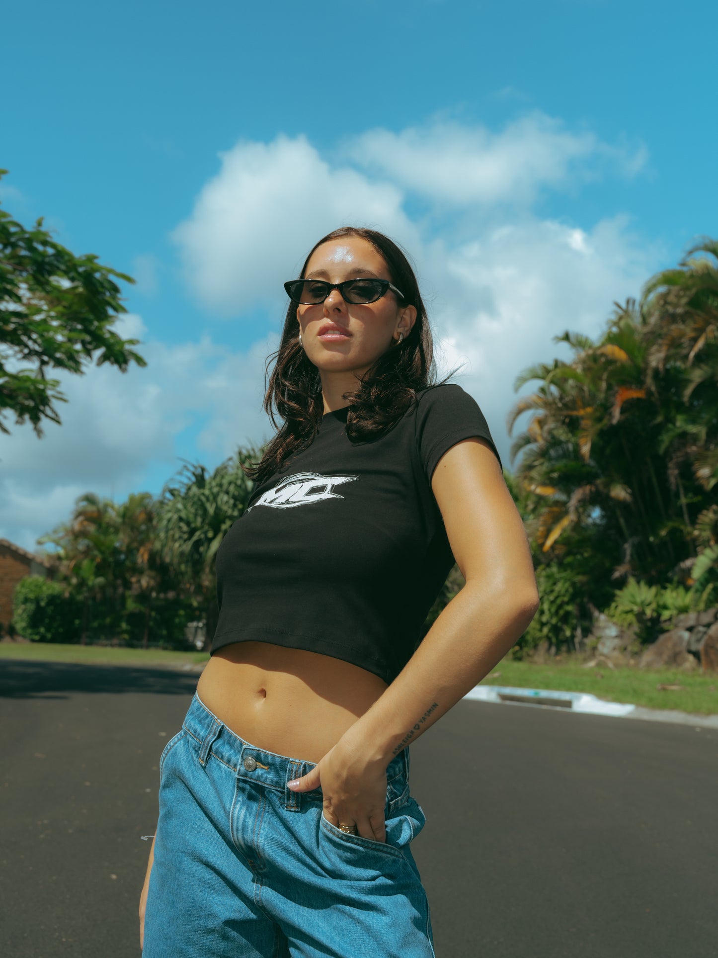 Baby Tee - Black