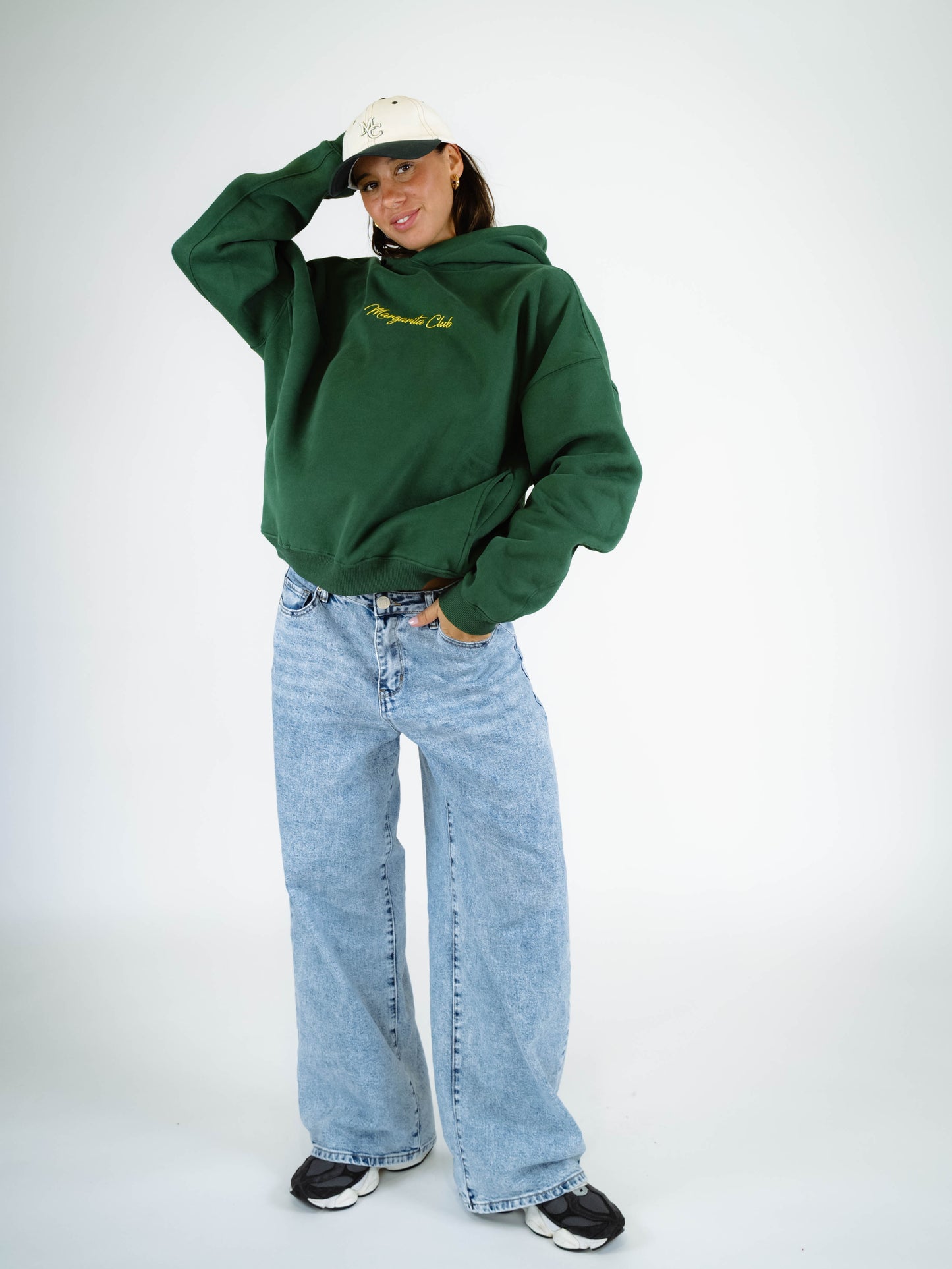 Pammy Hoodie Green