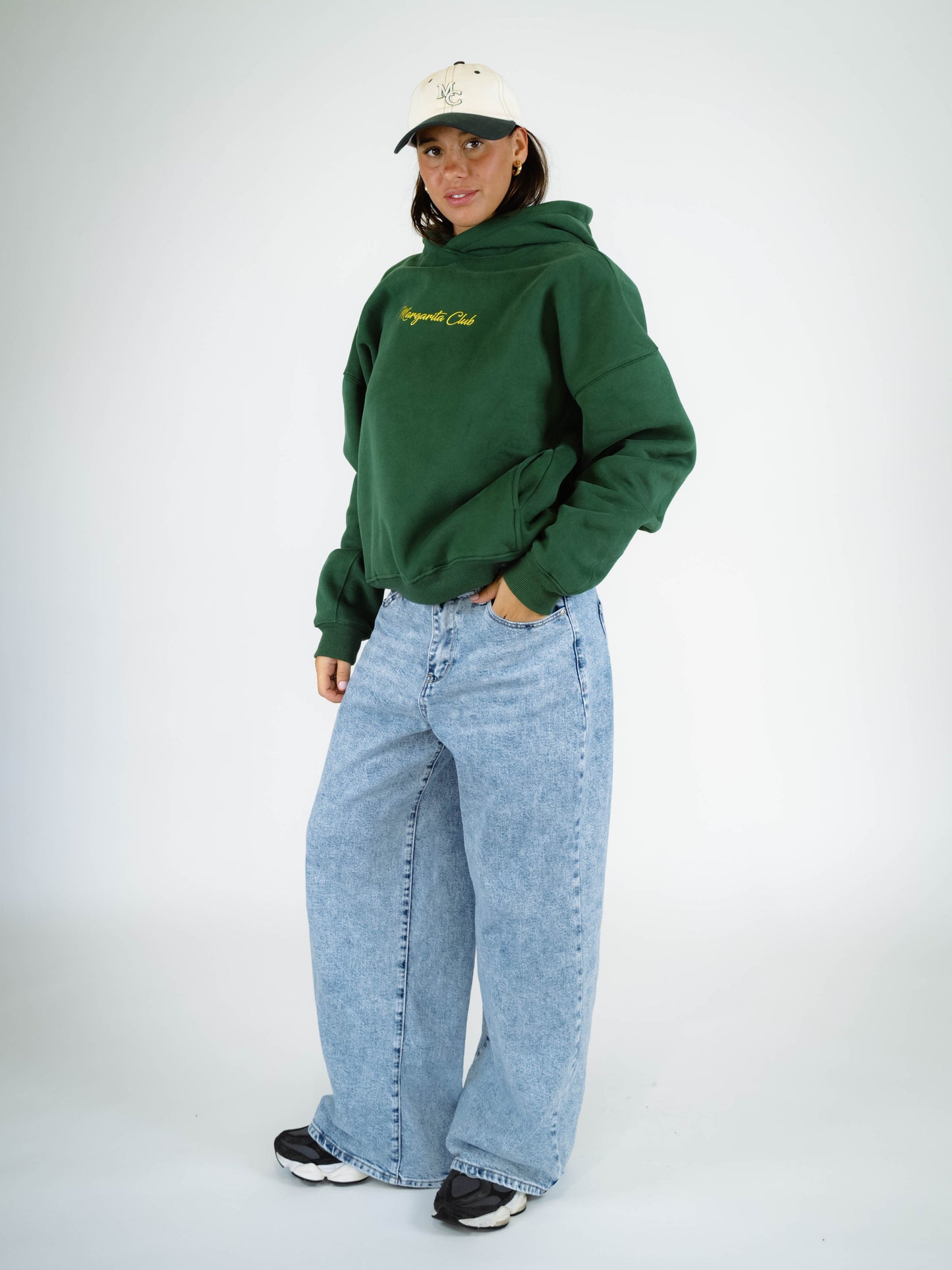 Pammy Hoodie Green