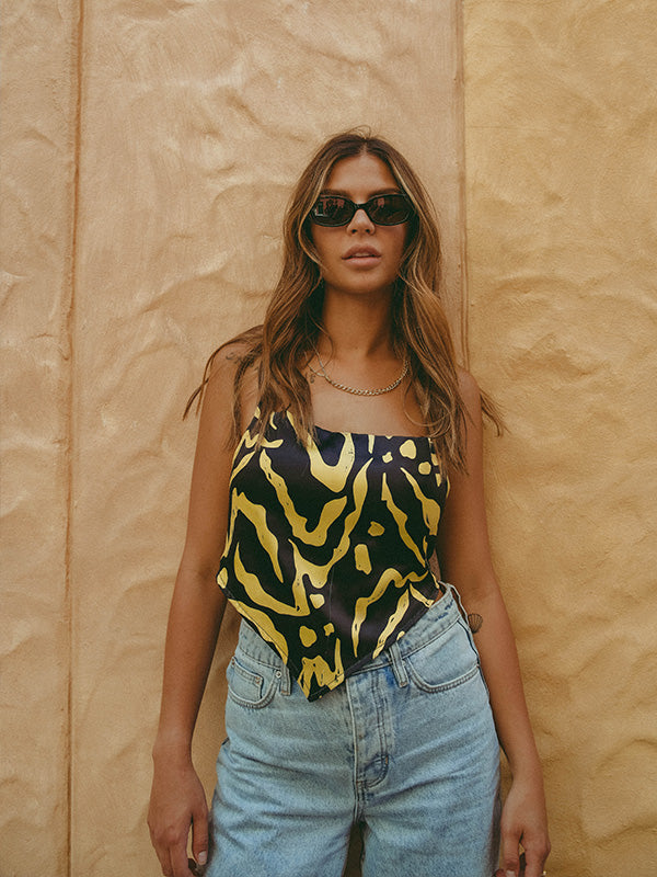 Vacation Calls Bandana Crop