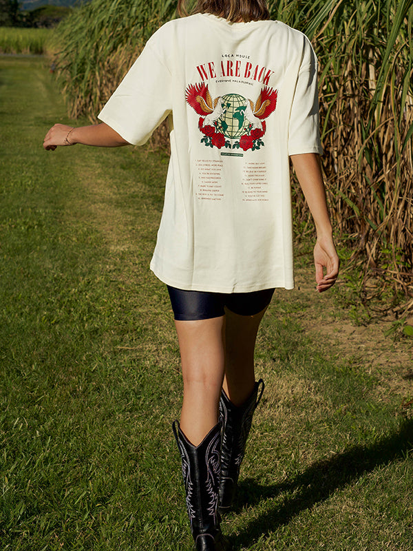 We Are Back Tee