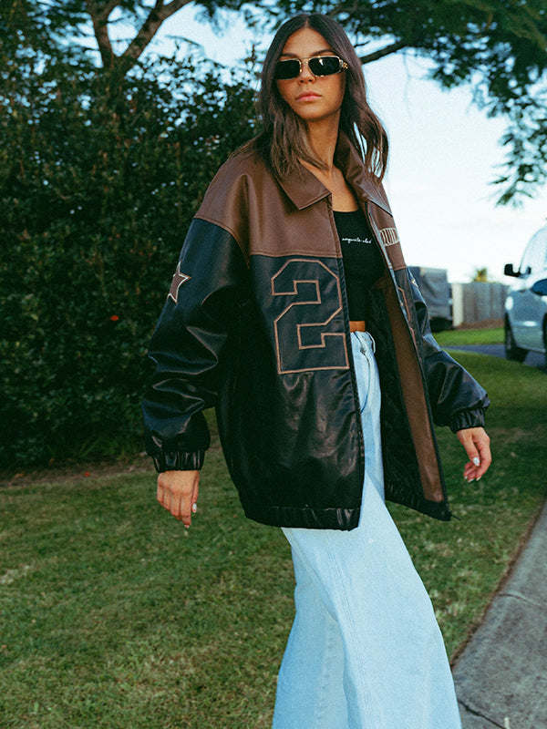 Major League Jacket Brown