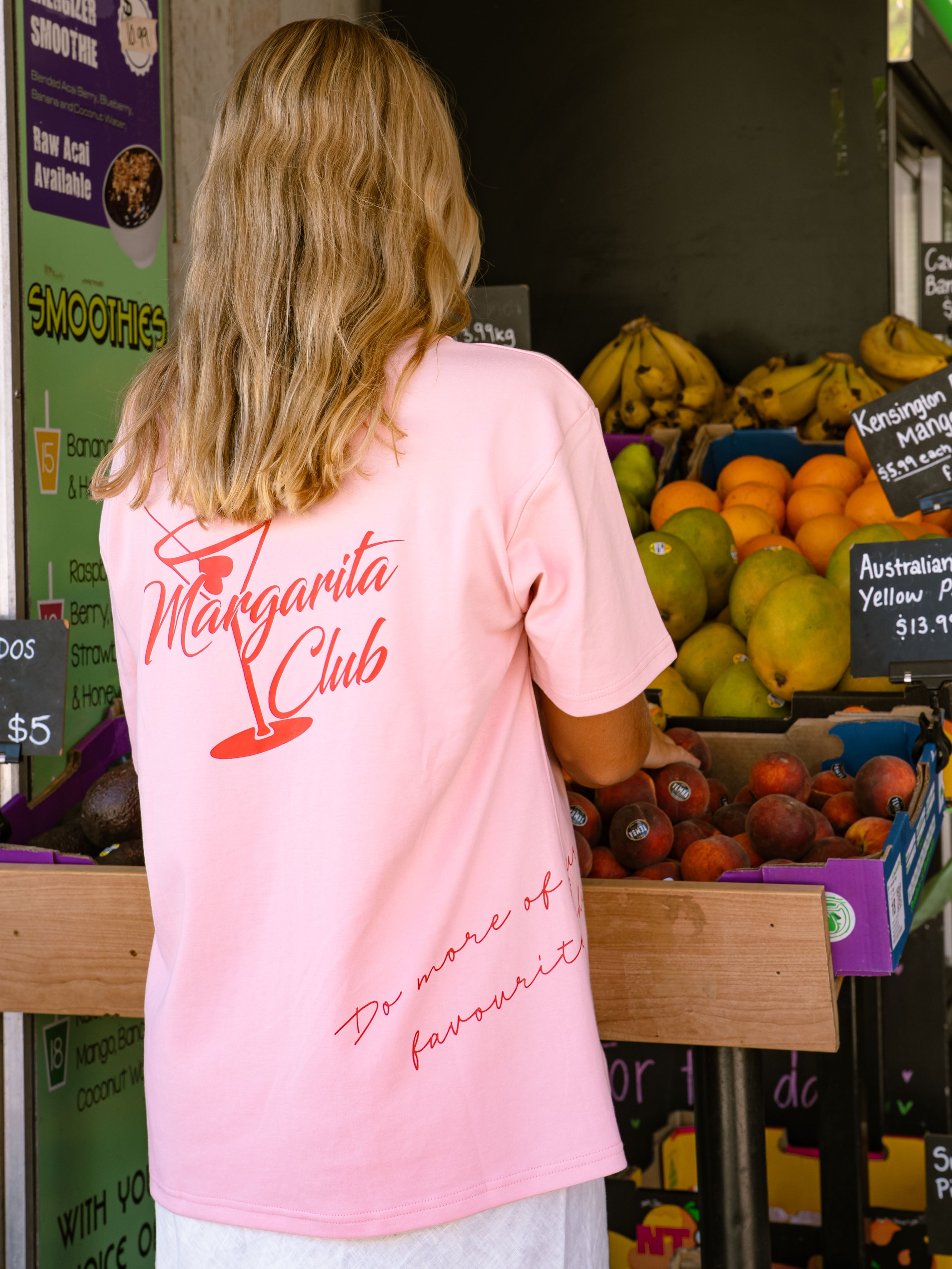 More of your favourite Tee Pink