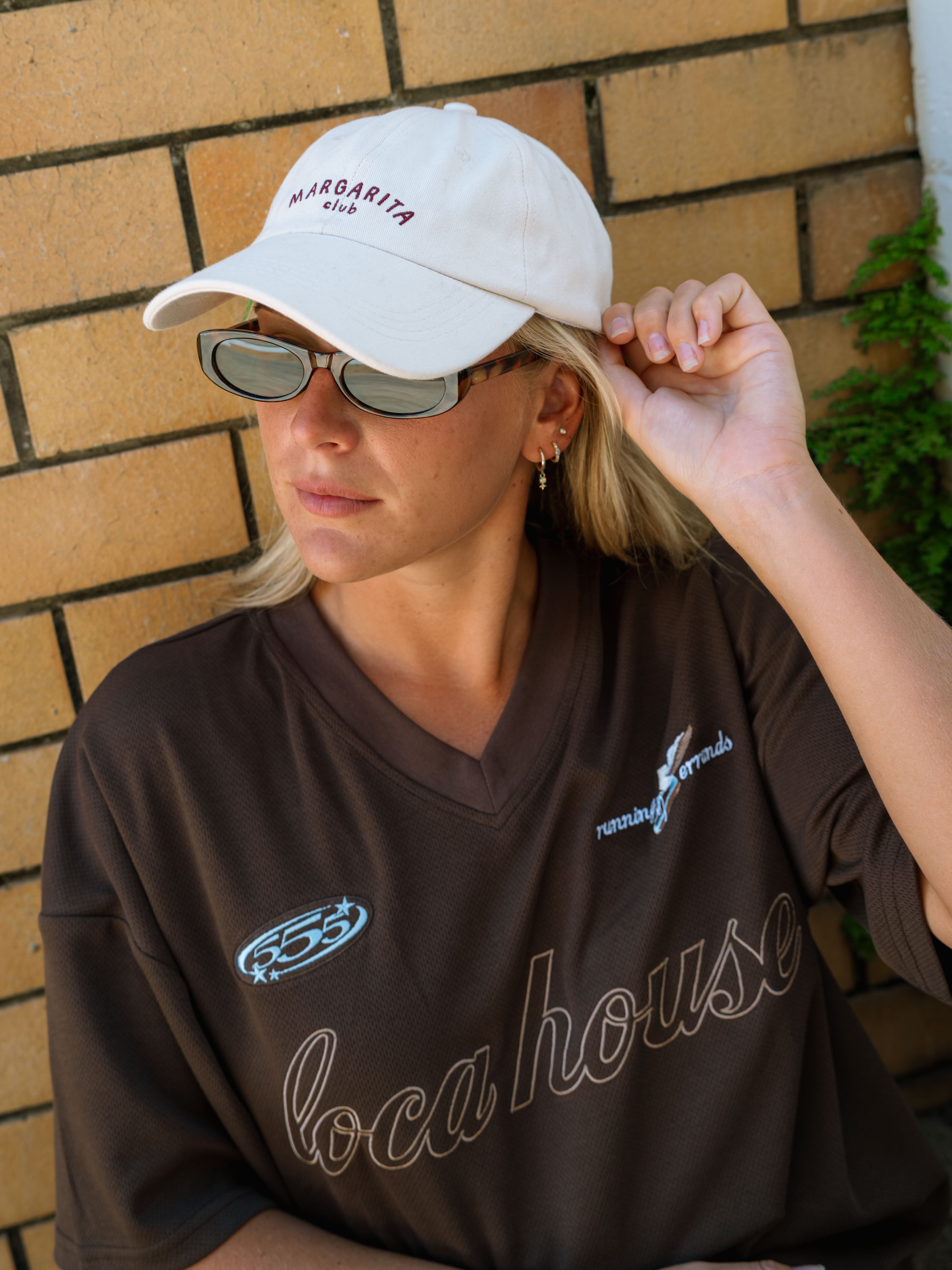 Cream Margarita Club Cap