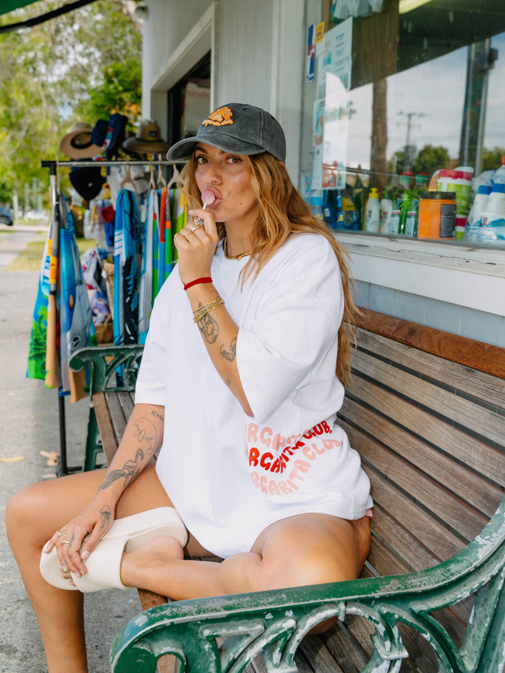 Tequila Cowgirl Rose Tee