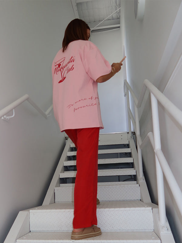 More of your favourite Tee Pink