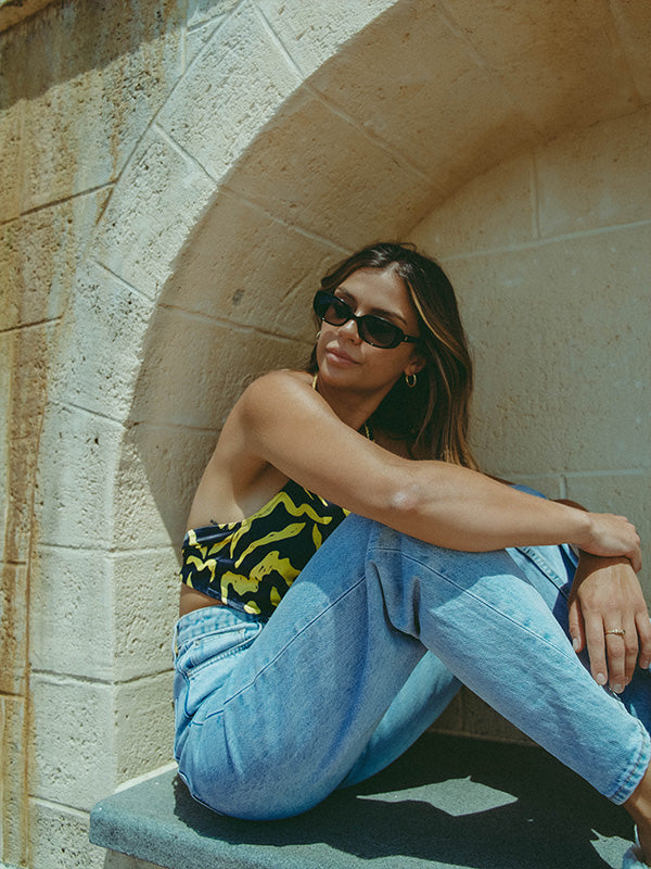 Vacation Calls Bandana Crop